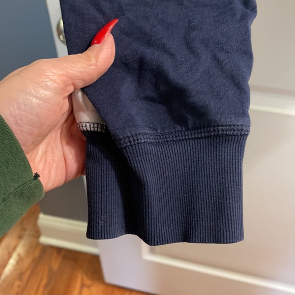 H&M blue with white strip jogging pants medium - Picture 5 of 5